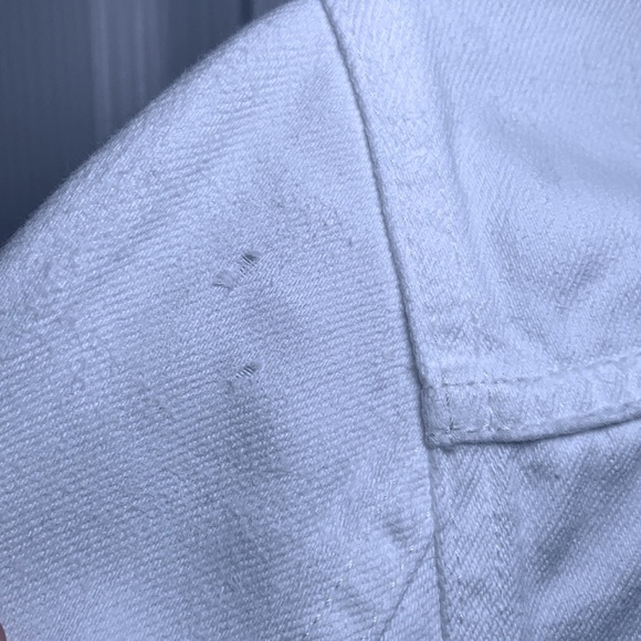 J Crew white denim jacket size medium - Picture 8 of 8